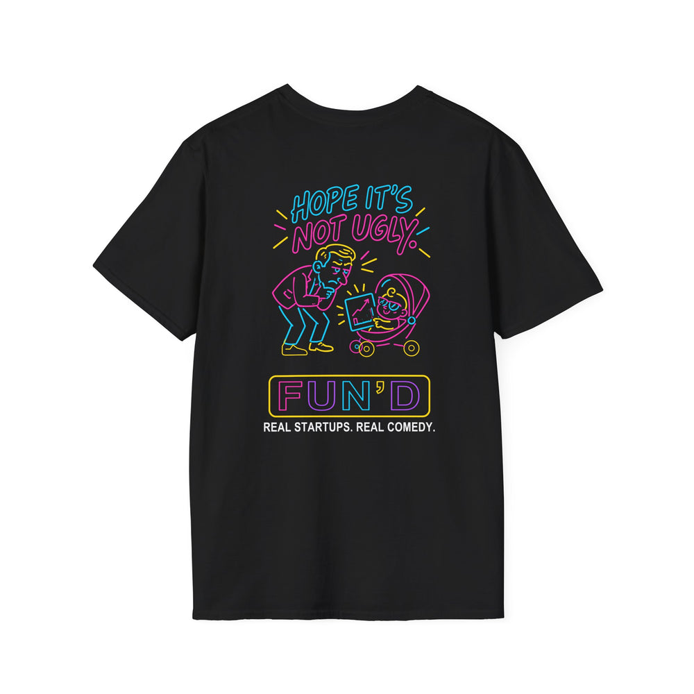 FUN'D black tee back — Hope it’s not ugly