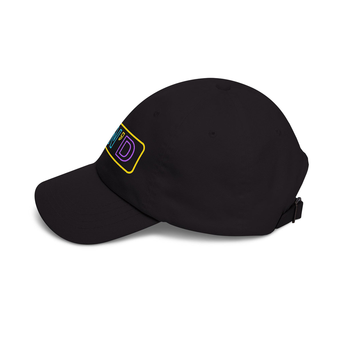 FUN'D — Black Logo Dad Cap